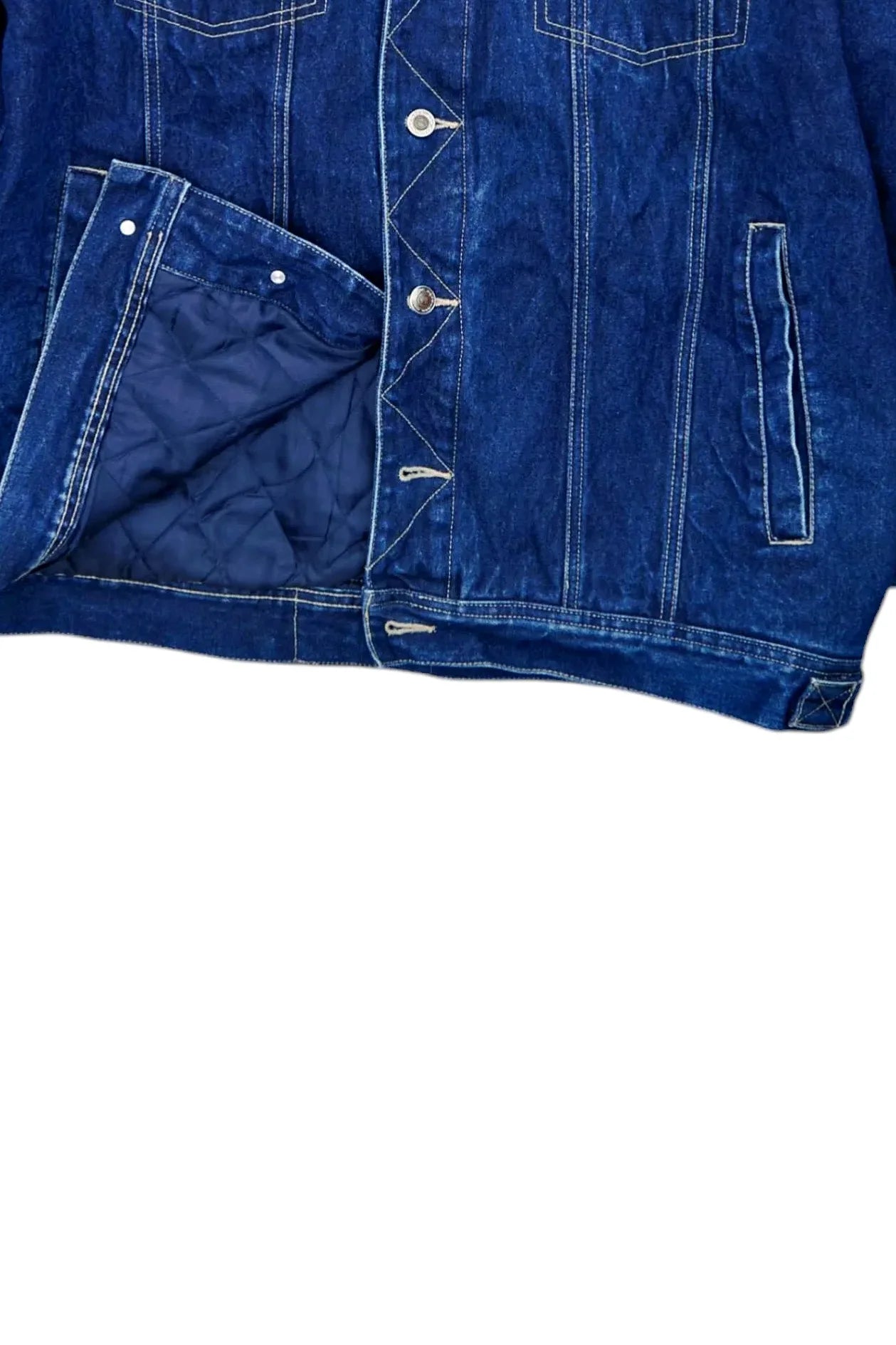 Rocawear Denim Quilted Lining Jacket L – Viel Goodz