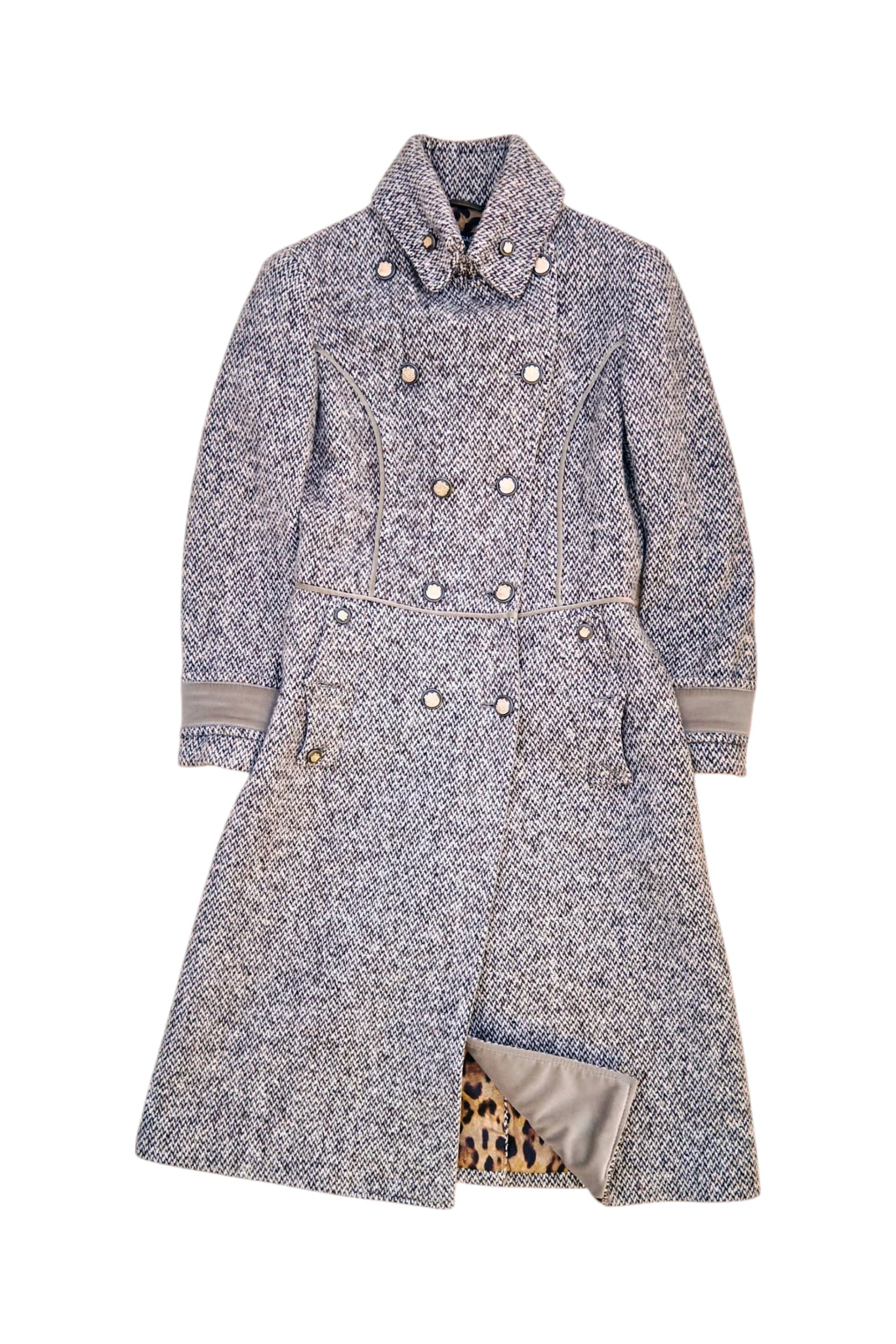 Dolce & Gabbana Tweed Coat S