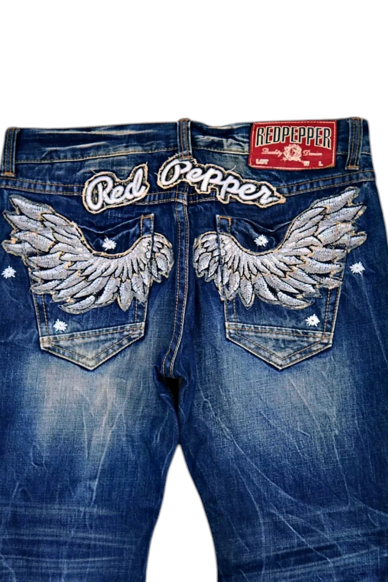Ed Hardy×Red Pepper デニム size25 Ed Hardy x Red Pepper jeans #edhardy #redpepper #y2k | Depop