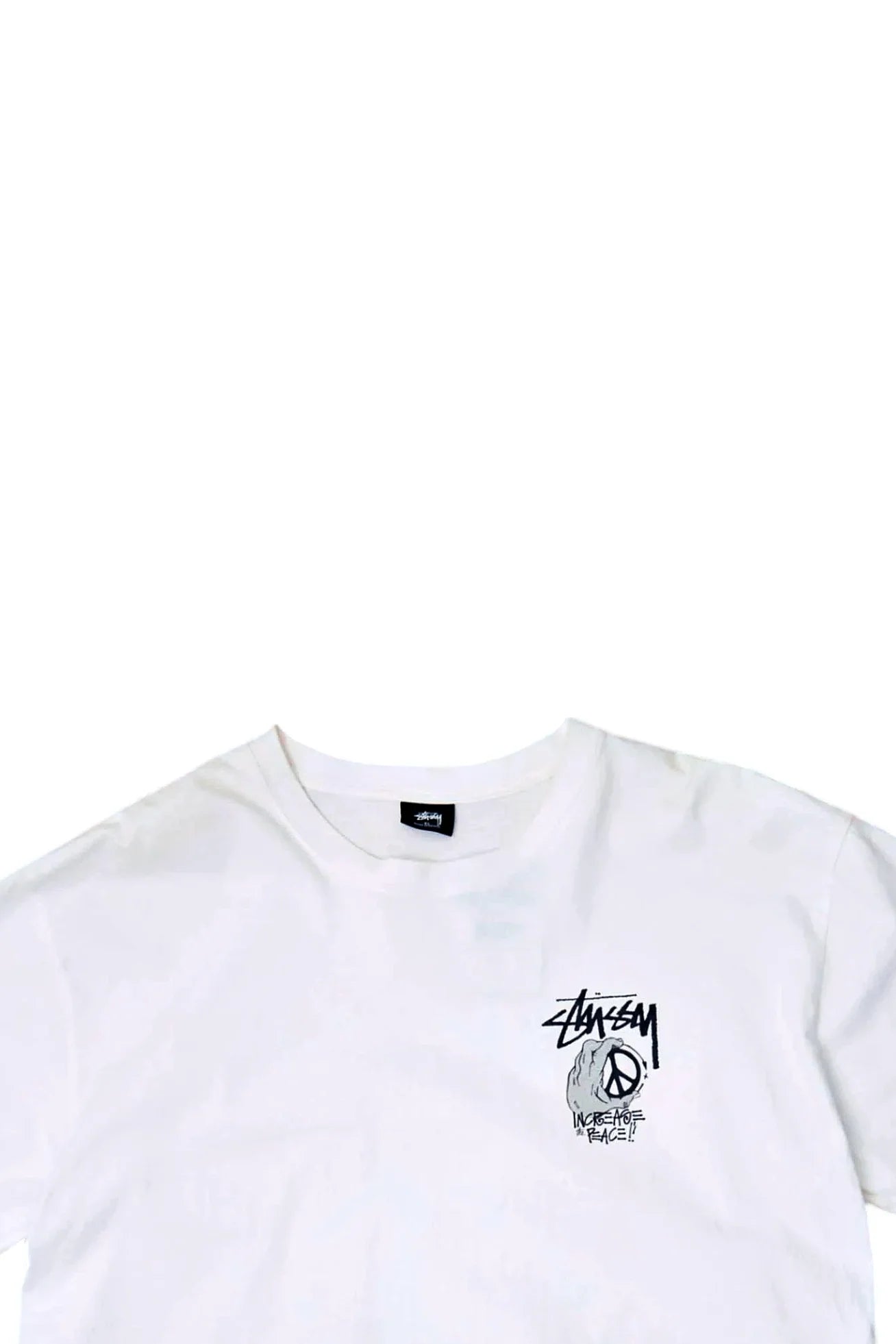 Stüssy Increase the Peace T-shirt XL – Viel Goodz