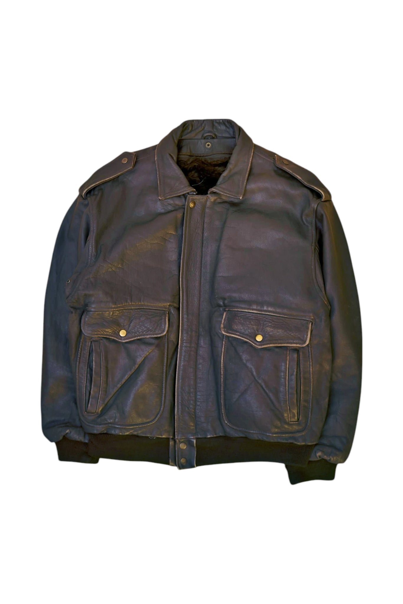 Hato Hasi Vintage Leather Jacket S