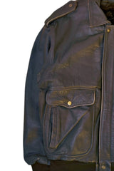 Hato Hasi Vintage Leather Jacket S