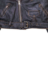 R&B Vintage Leather Jackets M