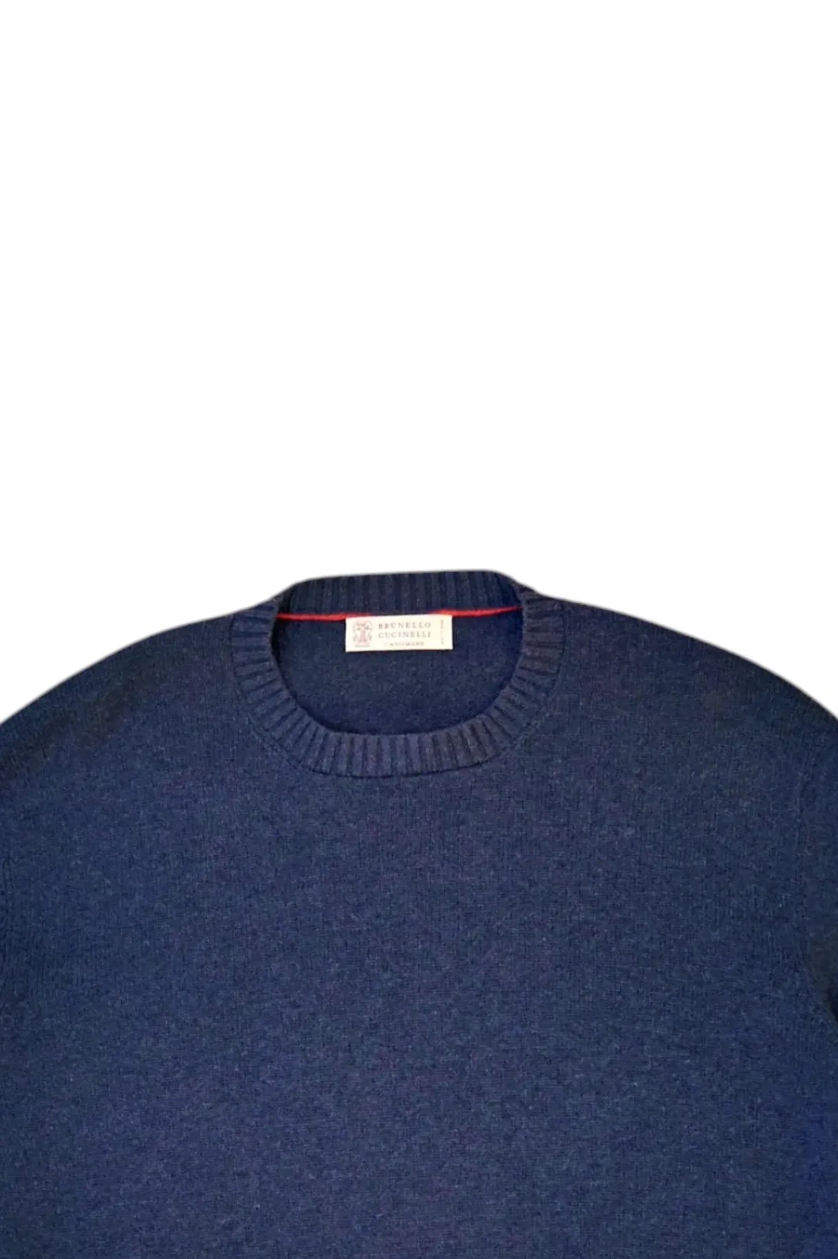 Brunello Cucinelli Cashmere Sweater L Navy