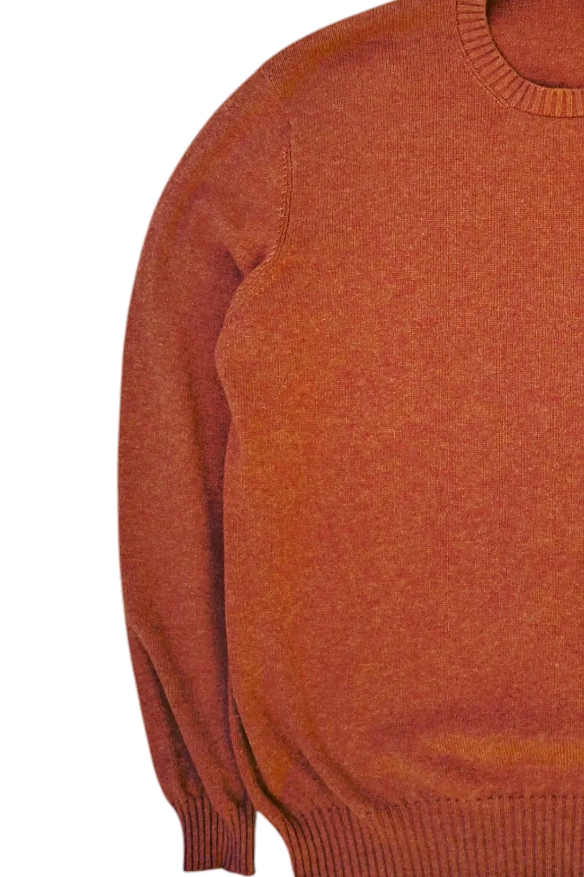 Brunello Cucinelli Cashmere Sweater L Orange