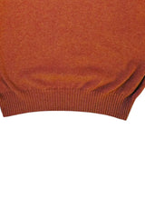 Brunello Cucinelli Cashmere Sweater L Orange