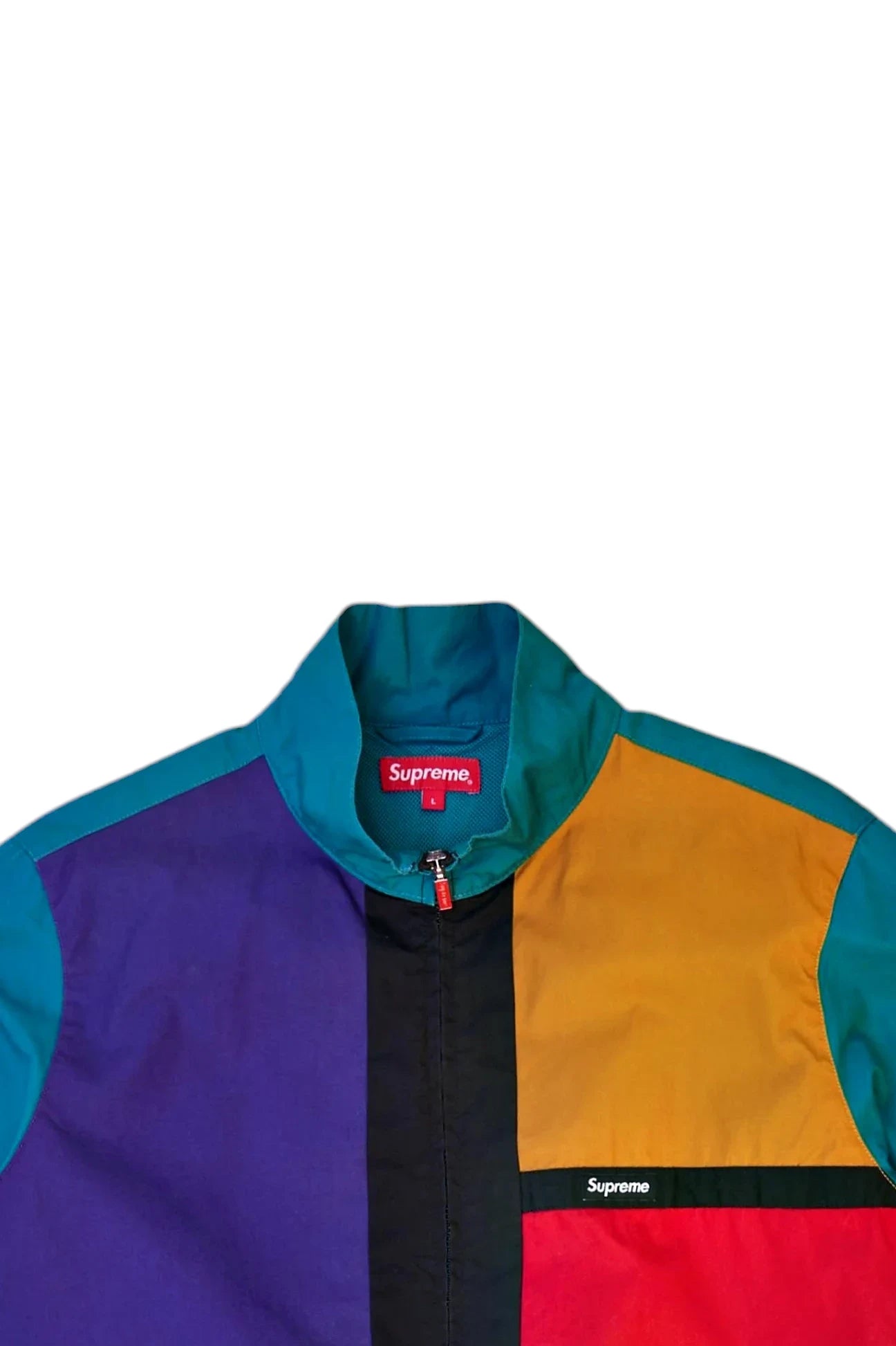 Supreme Blocked Track Jacket L