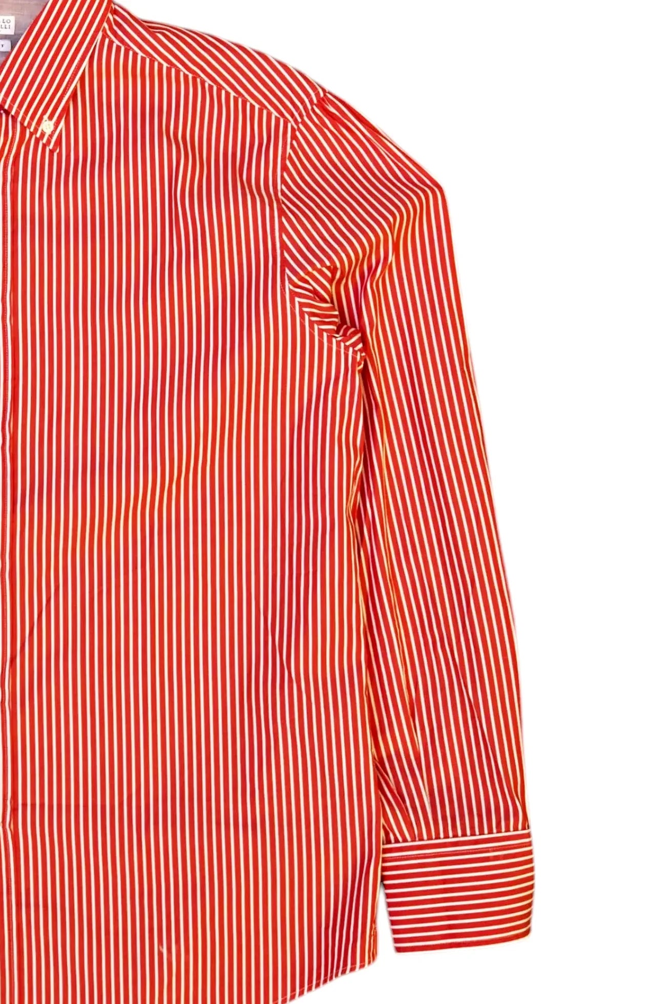 Brunello Cucinelli Striped lengthwise fine Shirt XXL