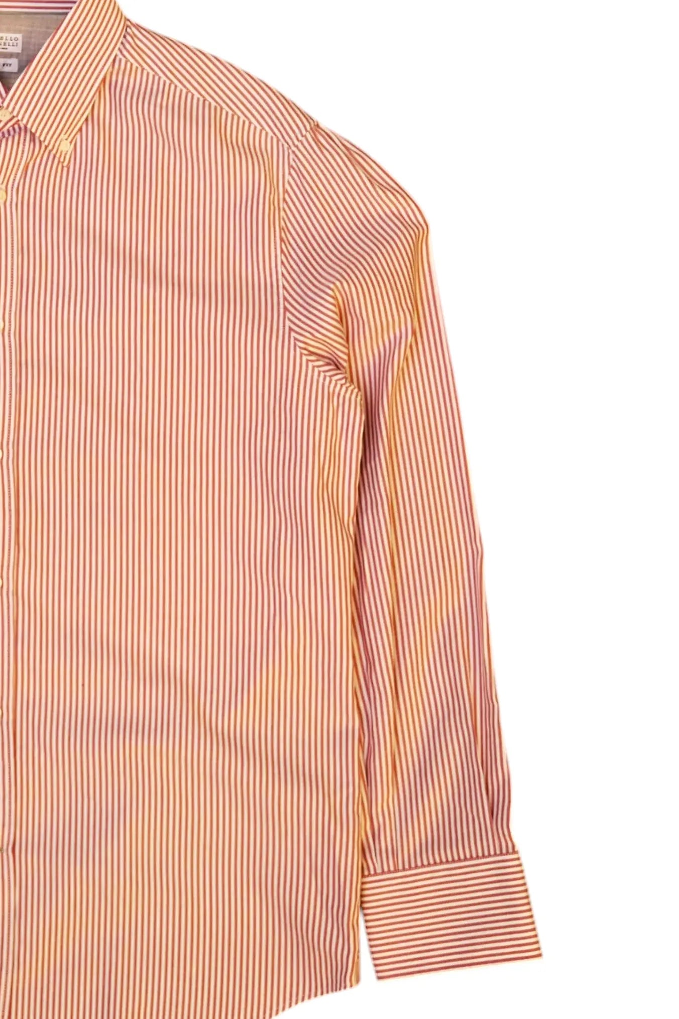 Brunello Cucinelli Striped lengthwise fine Shirt XXL