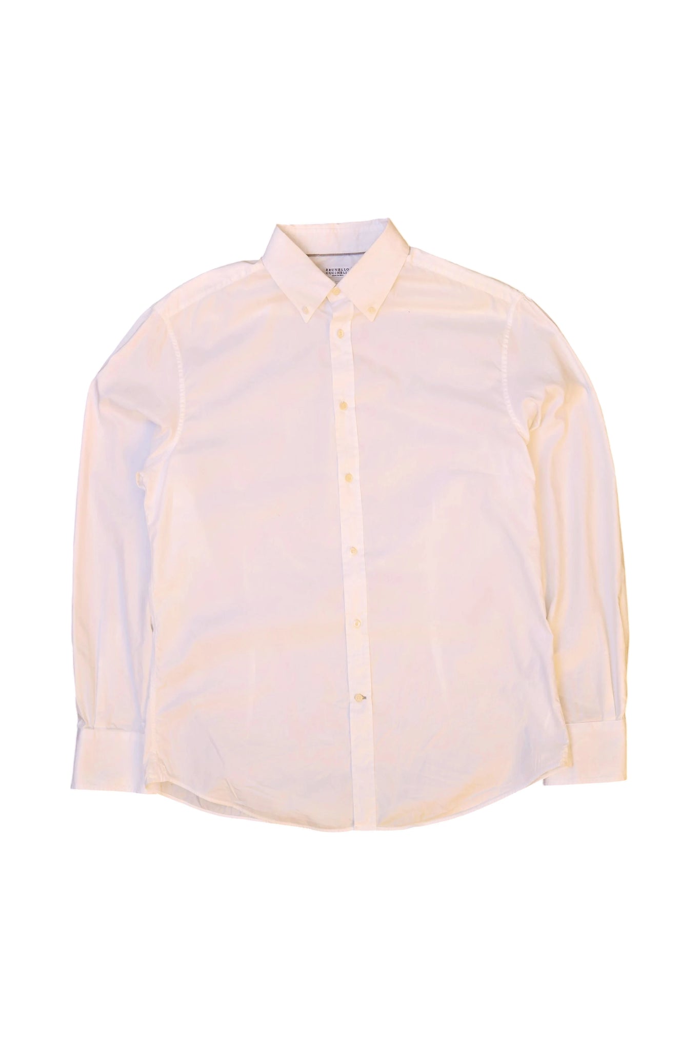 Brunello Cucinelli Button-Down-Collar Shirt XXL