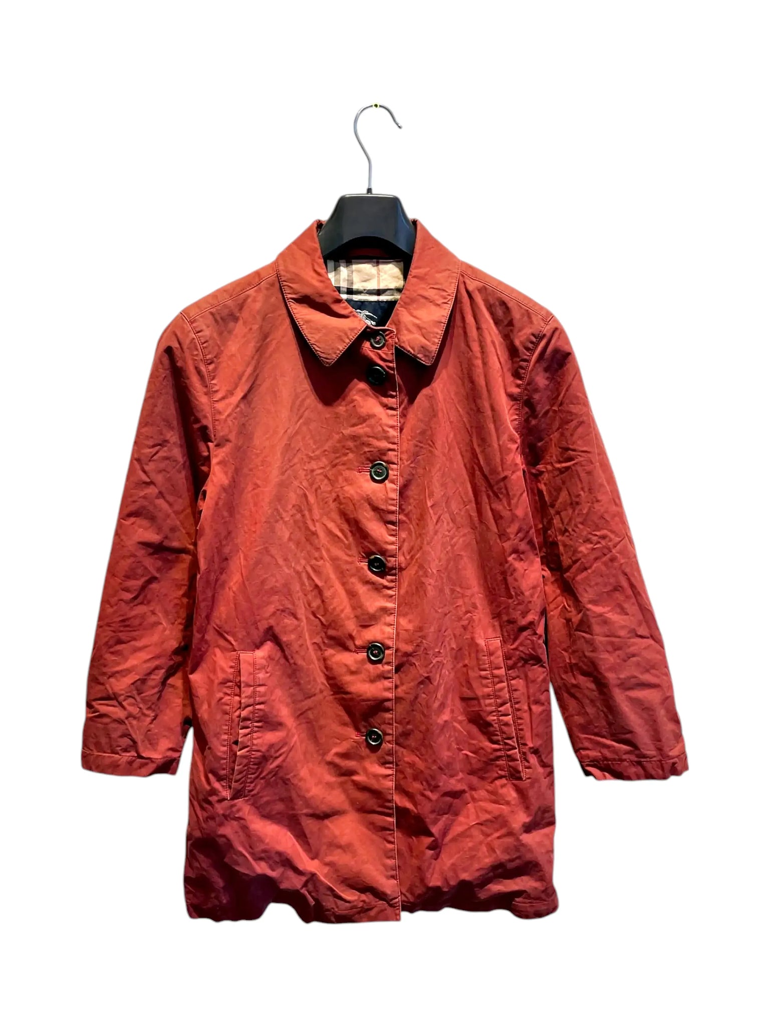 Burberry Jacket 36 Red