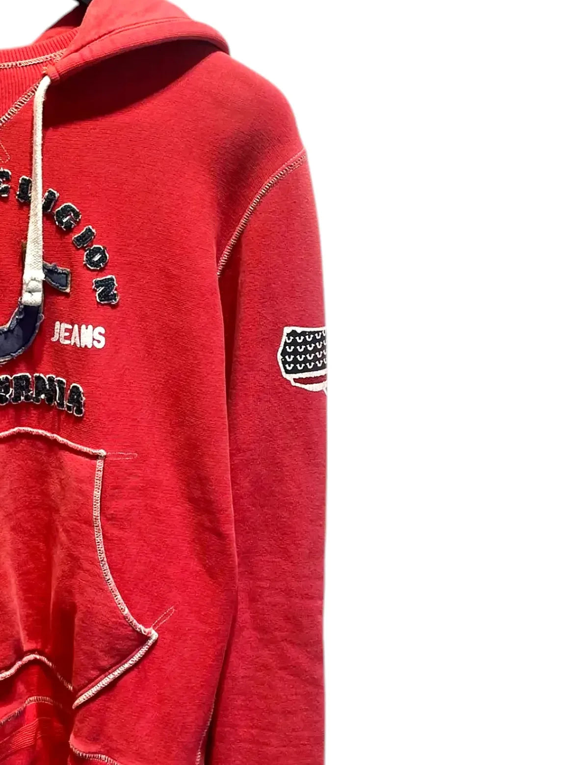 True Religion Hoodie S Red