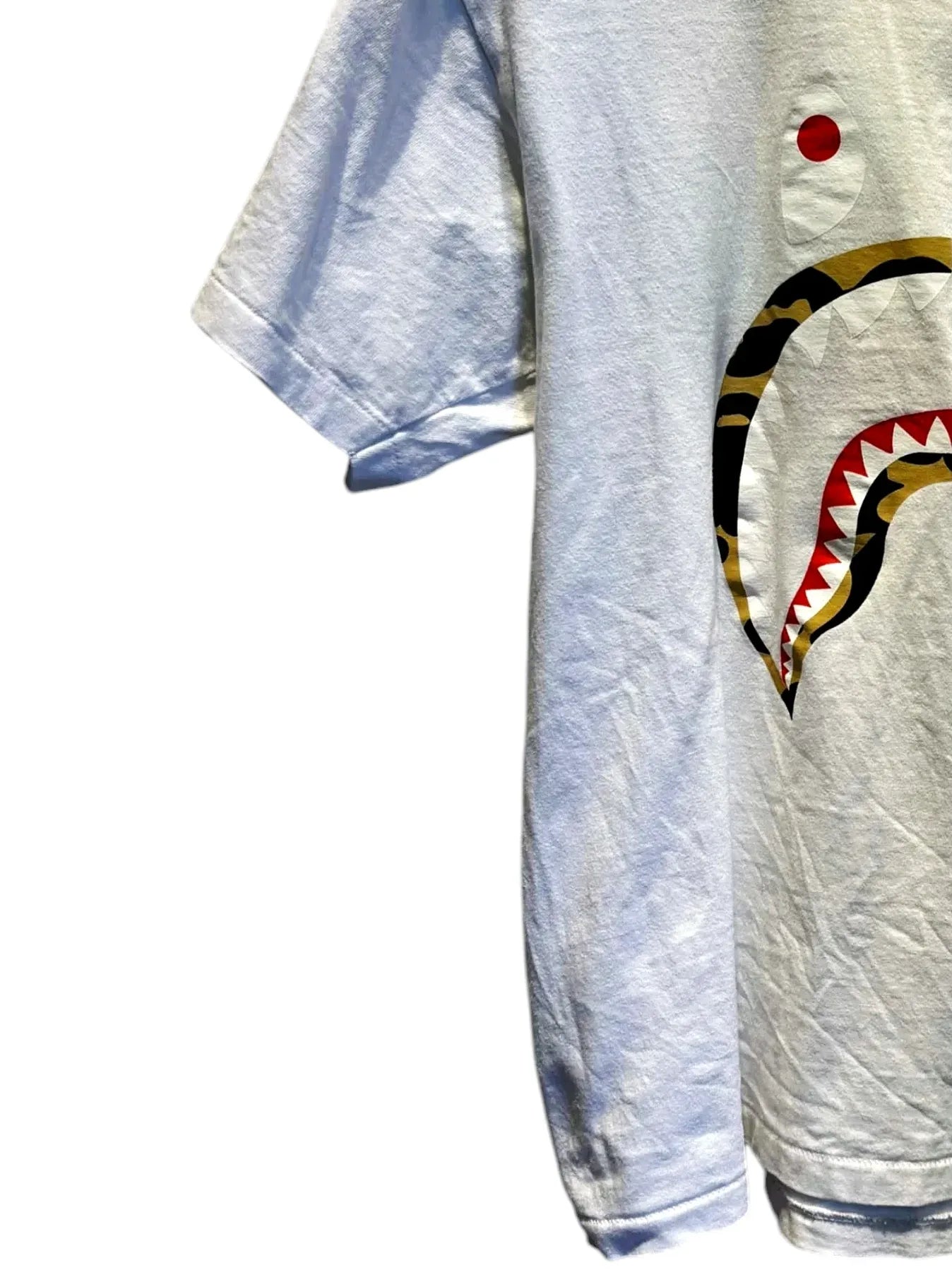 A Bathnig Ape T-shirt L White