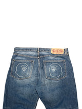 A Bathing Ape Pants L Blue