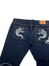 Yin Pants 36 Blue