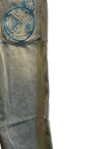 Angry Cannonball Baggy Jeans Blue