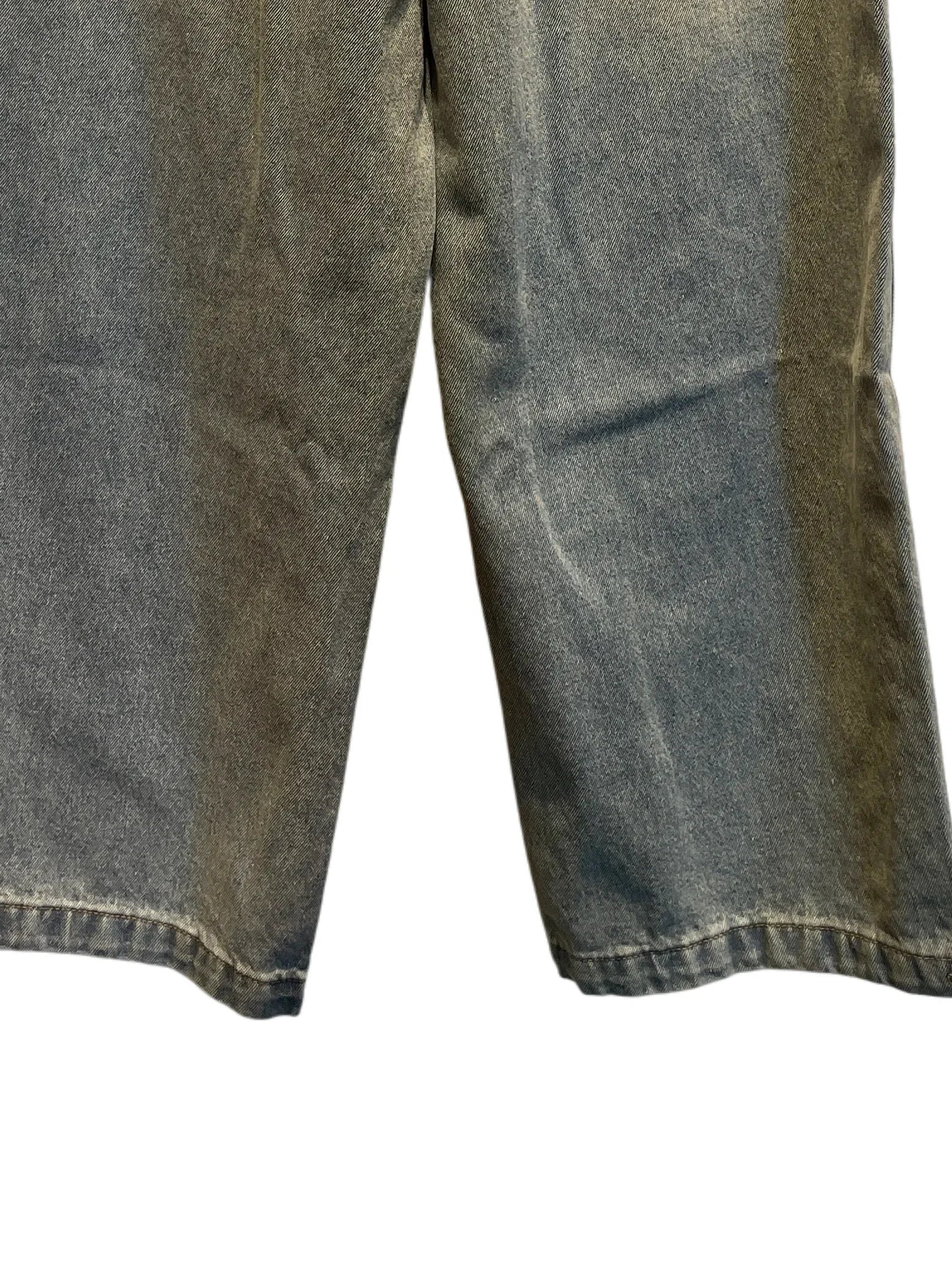 Angry Cannonball Baggy Jeans Blue