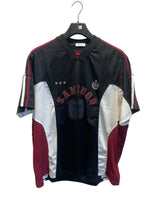 X69 mesh sports T-shirt Black