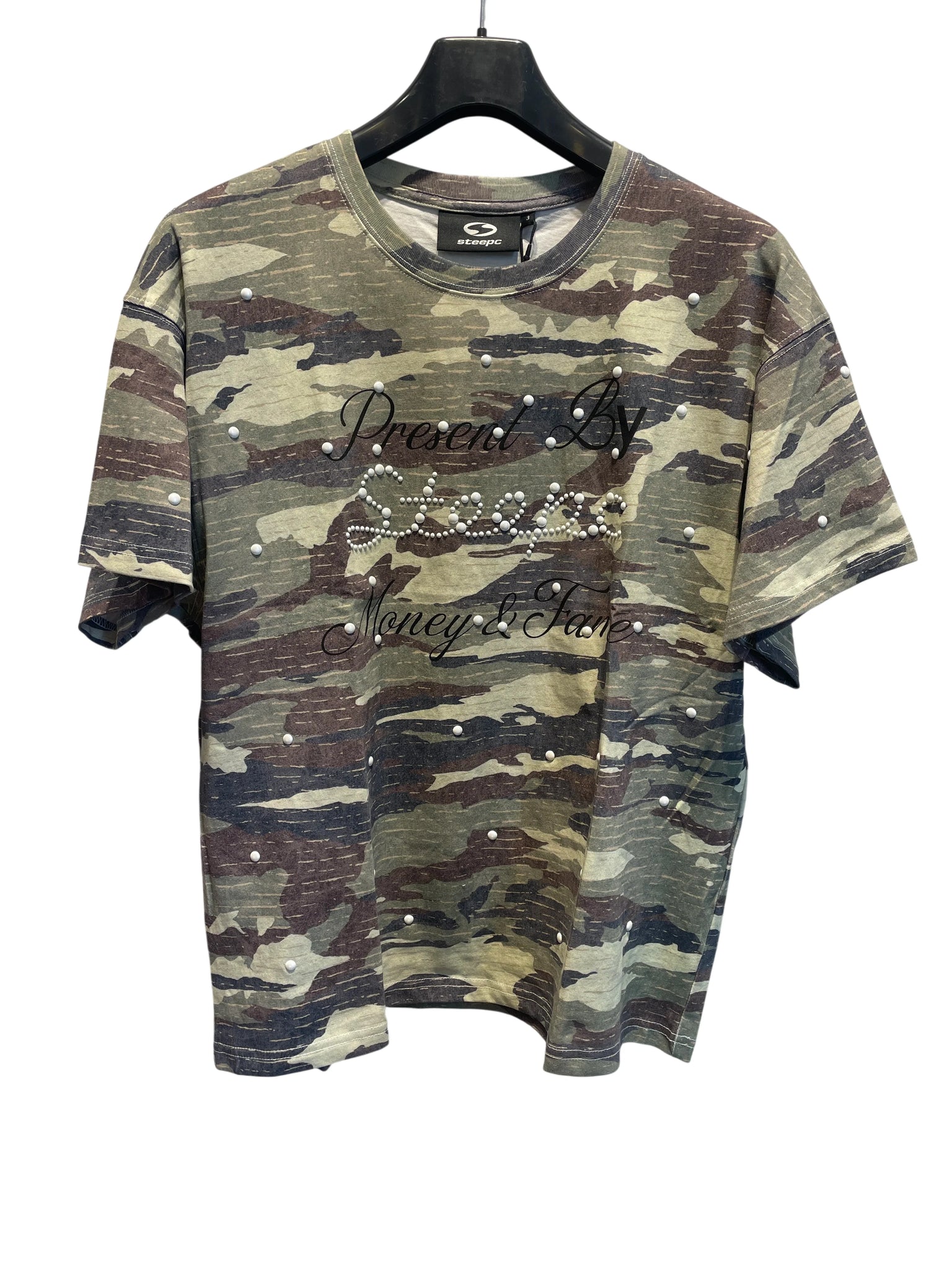 Forest Camouflage Pearl T-Shirt Green