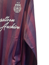 Purple Striped POLO Long Sleeve Jersey Purple