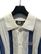 96 patchwork short-sleeved shirt White