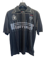 Slogan Diamond Sports POLO Shirt Black