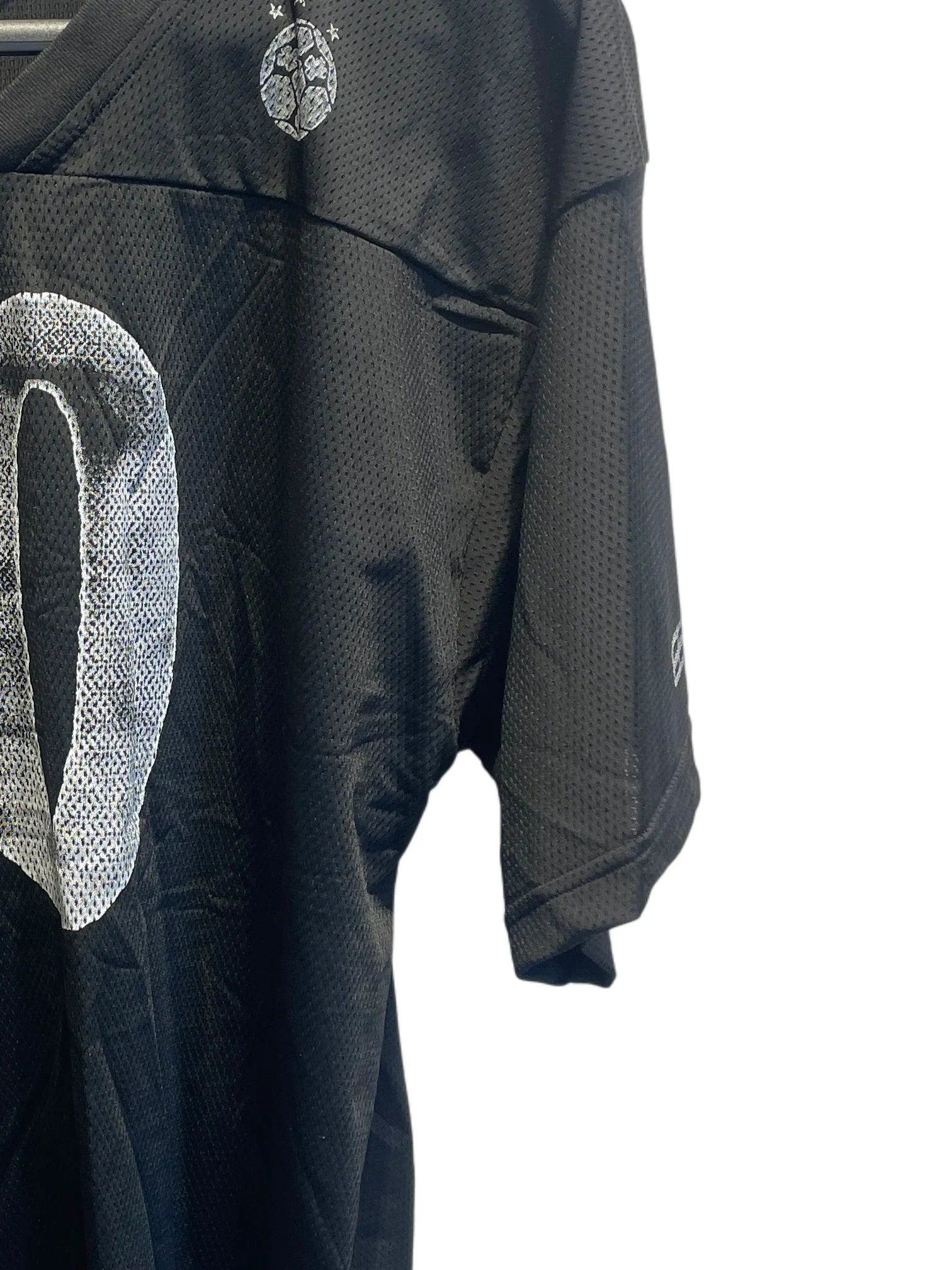 Mottled pattern number 10 jersey black Black