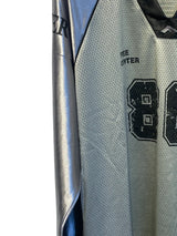80 silver gray American long sleeve Silver