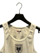 Badge vest white White