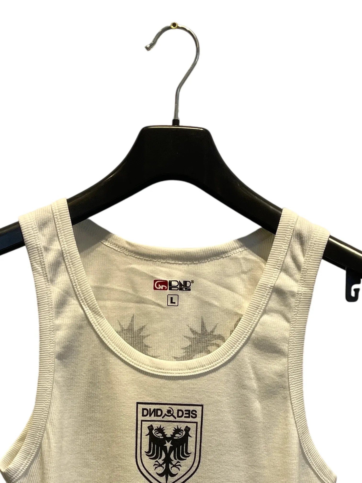Badge vest white White
