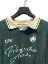 Striped 08 sweater POLO Green