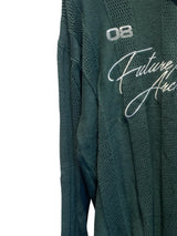 Striped 08 sweater POLO Green