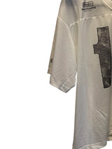 Mottled pattern number 10 jersey white White