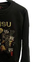 Evisu Sweatshirt Koi L Black