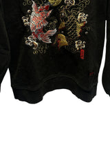 Evisu Sweatshirt Koi L Black