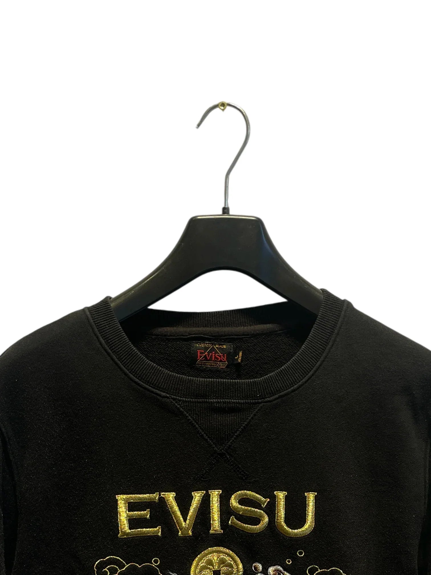 Evisu Sweatshirt Koi L Black