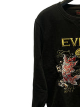 Evisu Sweatshirt Koi L Black