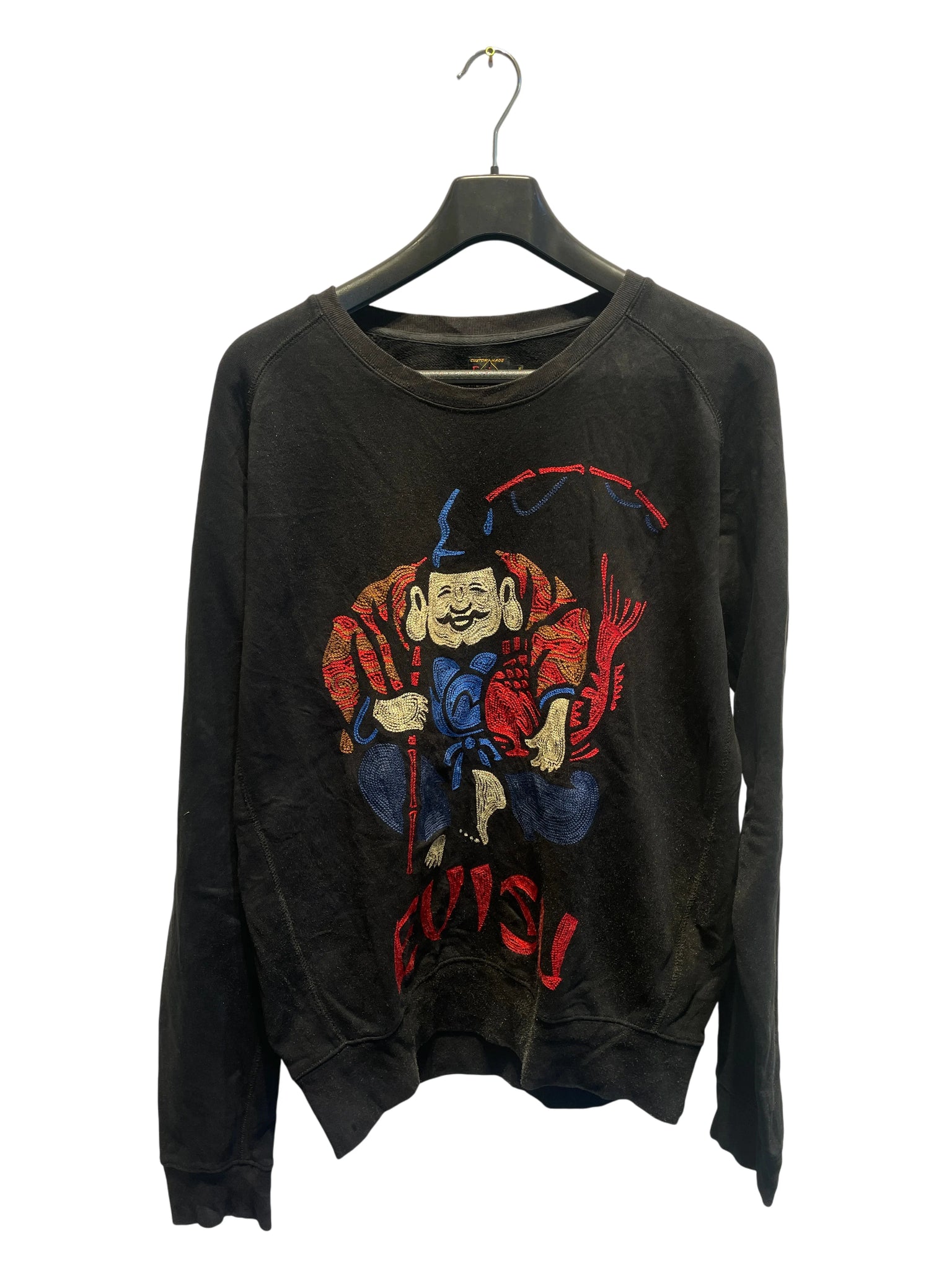 Evisu Crewneck Buddah M Black