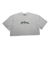 Violette Flor Cropped T-shirt White