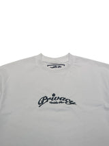 Violette Flor Cropped T-shirt White
