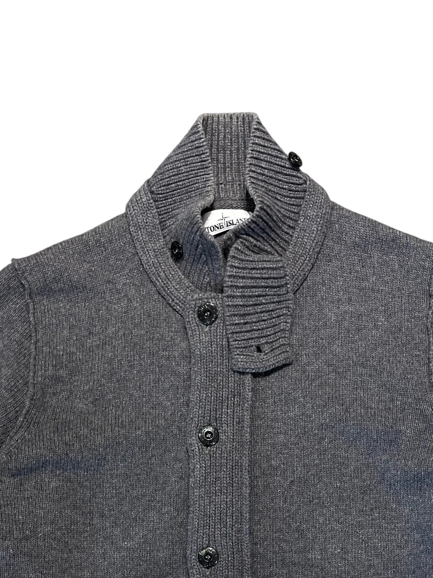 Stone Island Cardigan Jacket XL 369707612251 Gray