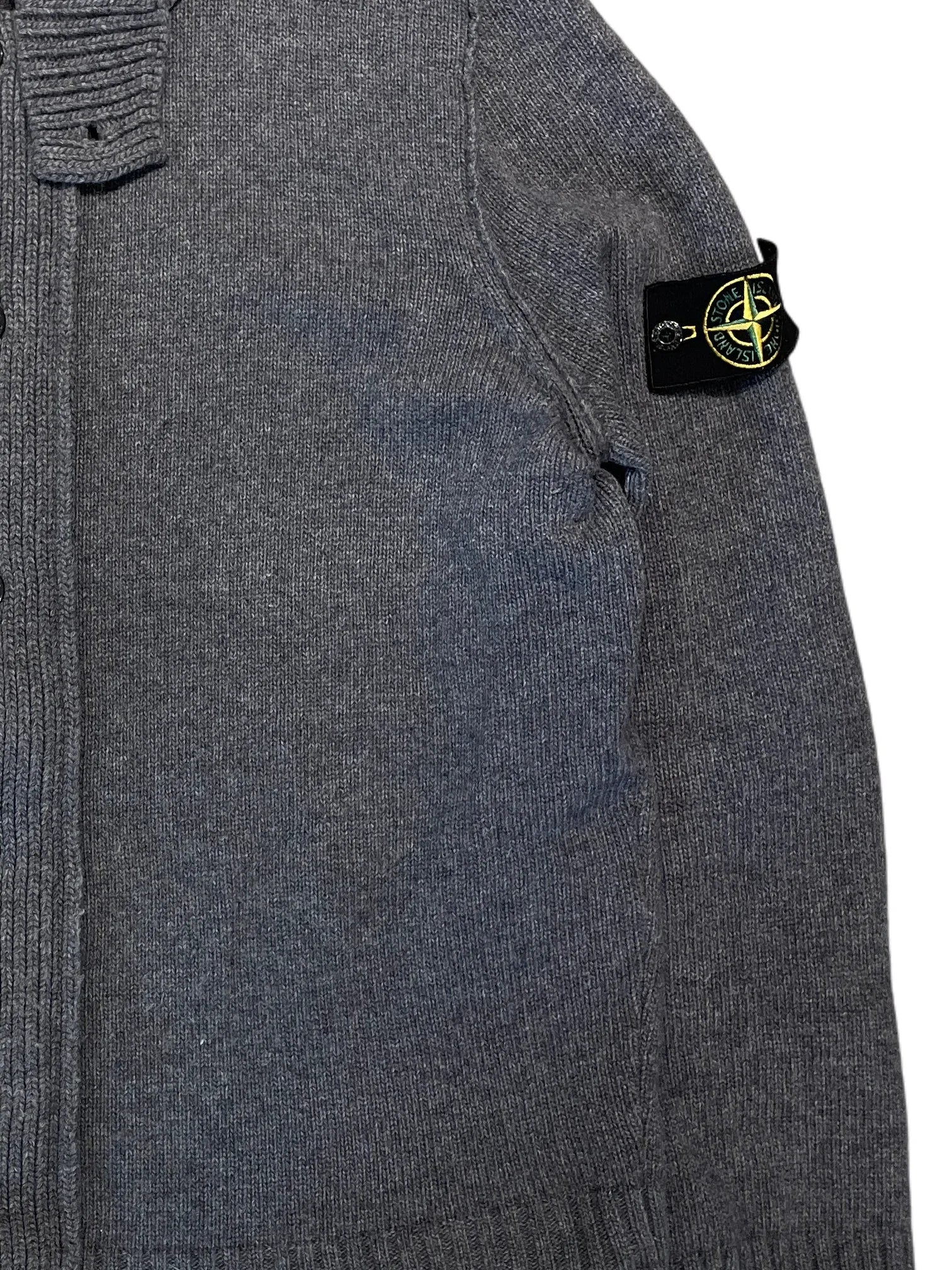 Stone Island Cardigan Jacket XL 369707612251 Gray