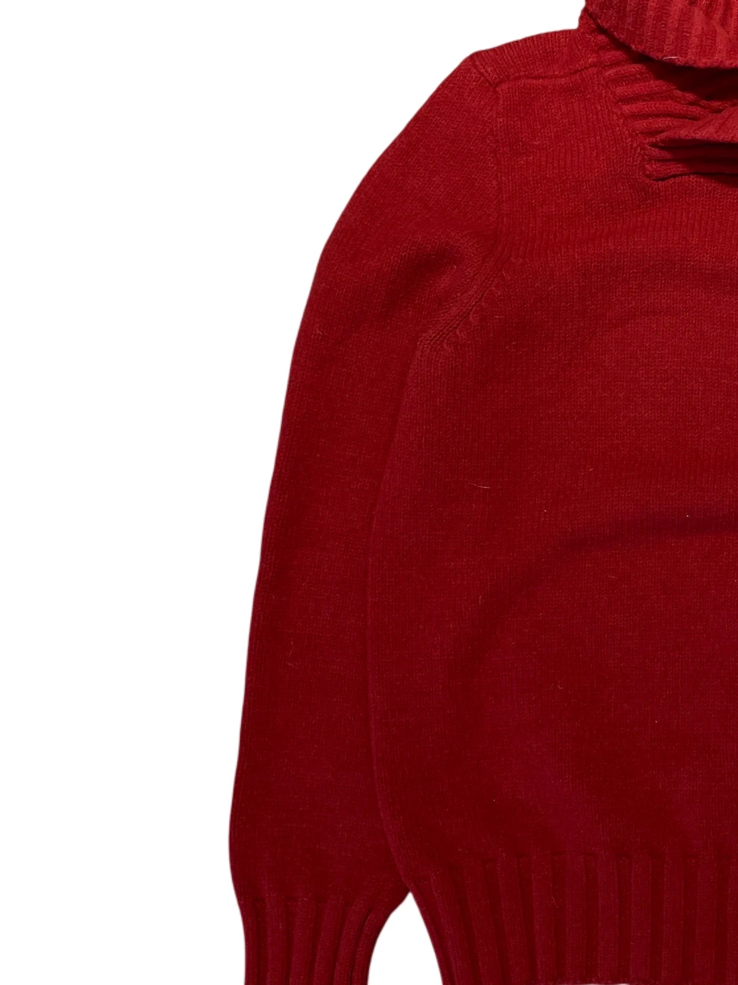 Stone Island Turtleneck Sweater L Red
