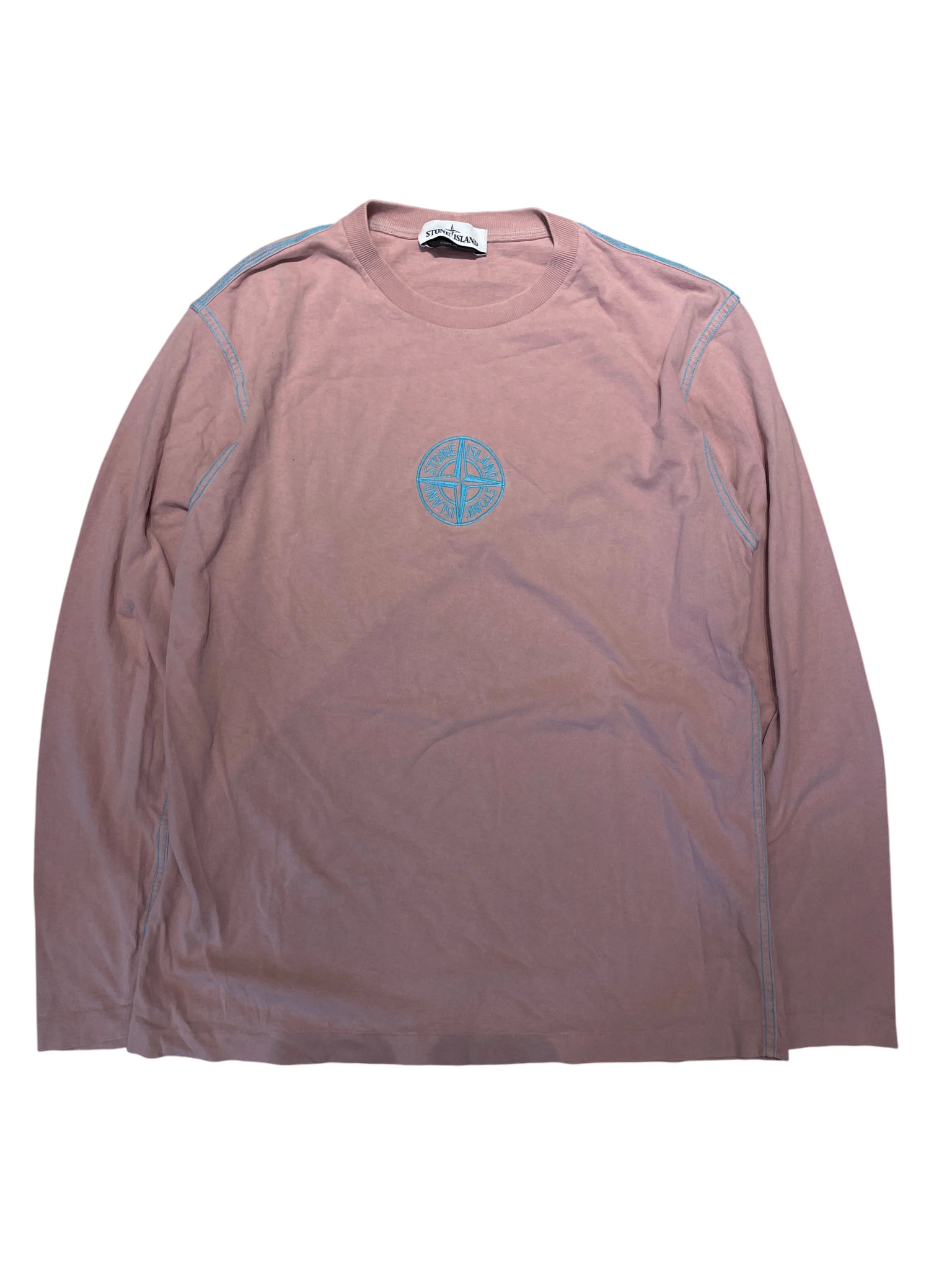 Stone Island Long Sleeve T-shirt L 599399679453 Pink