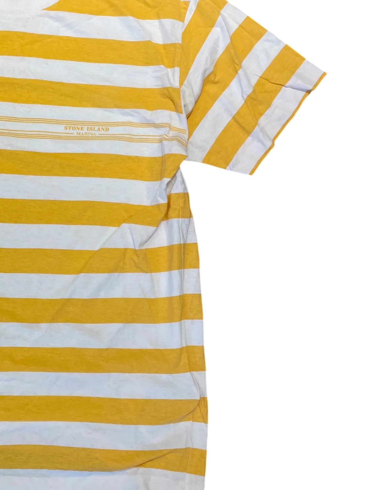 Stone Island T-shirt L 412684733768 Yellow