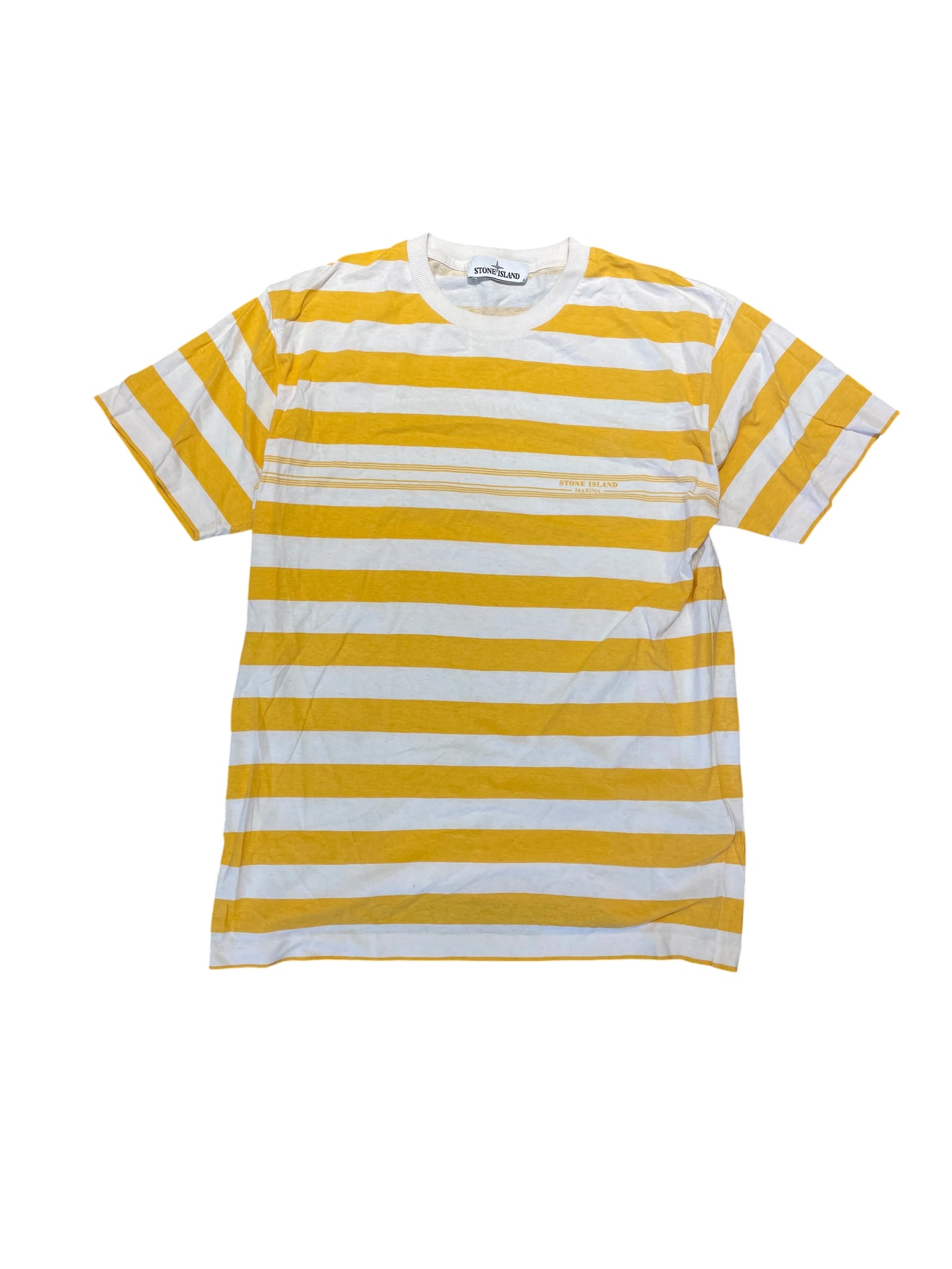 Stone Island T-shirt L 412684733768 Yellow