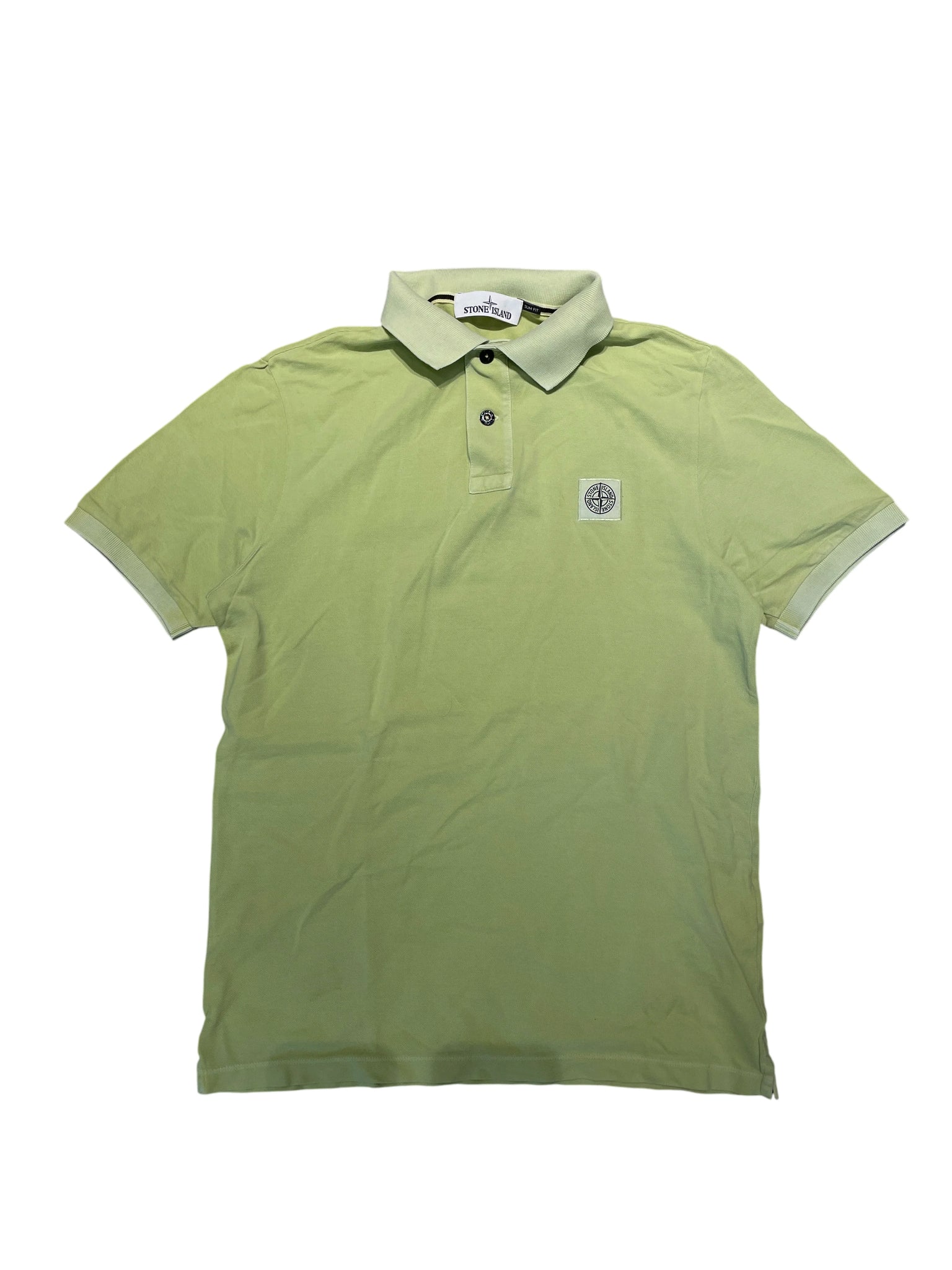 Stone Island Polo Shirt M 382072104966 Green