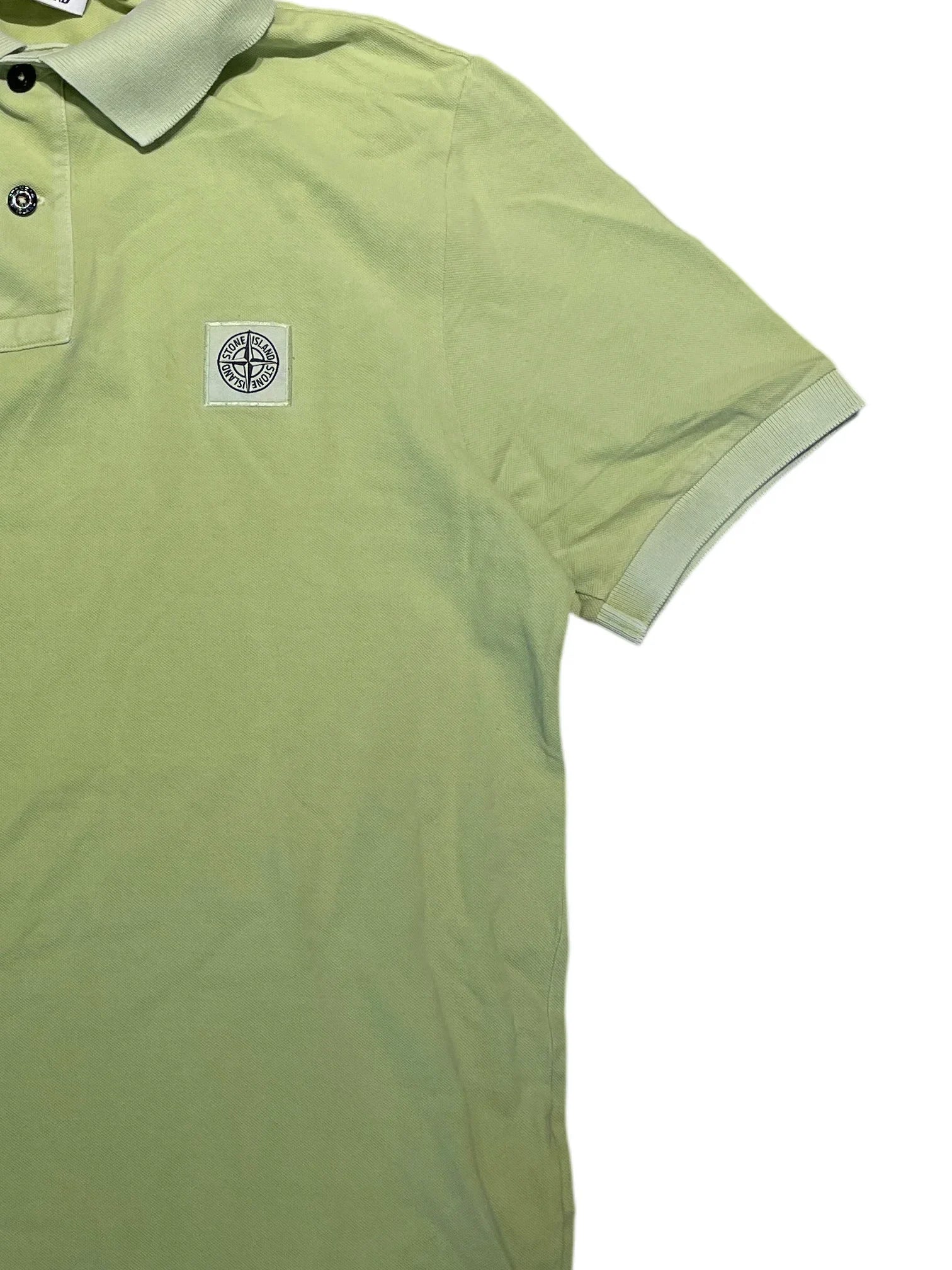 Stone Island Polo Shirt M 382072104966 Green