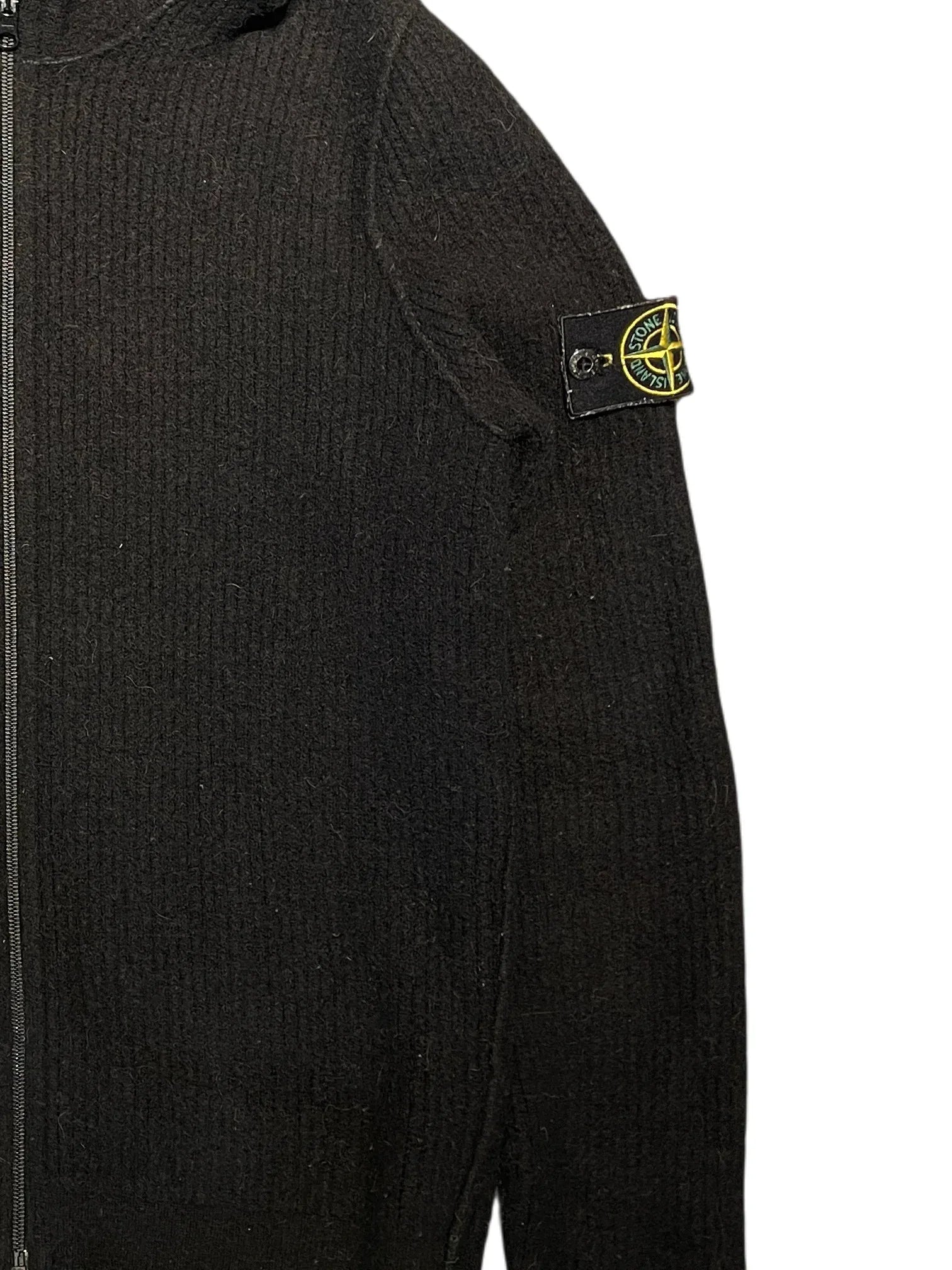 Stone Island Hooded Sweater Reverse M Black