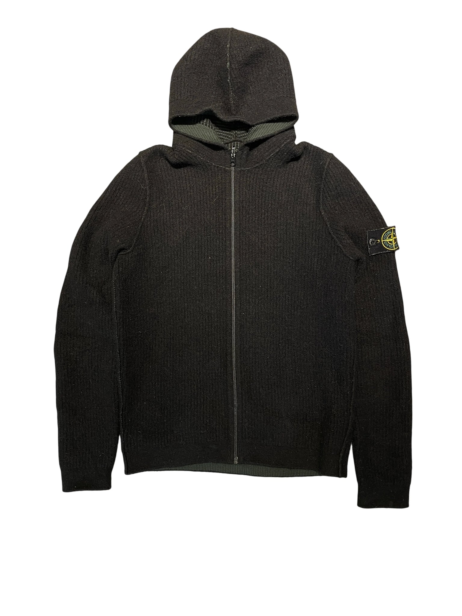 Stone Island Hooded Sweater Reverse M Black
